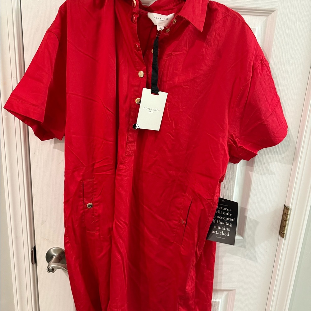 Pomander Place Red Mini Dress